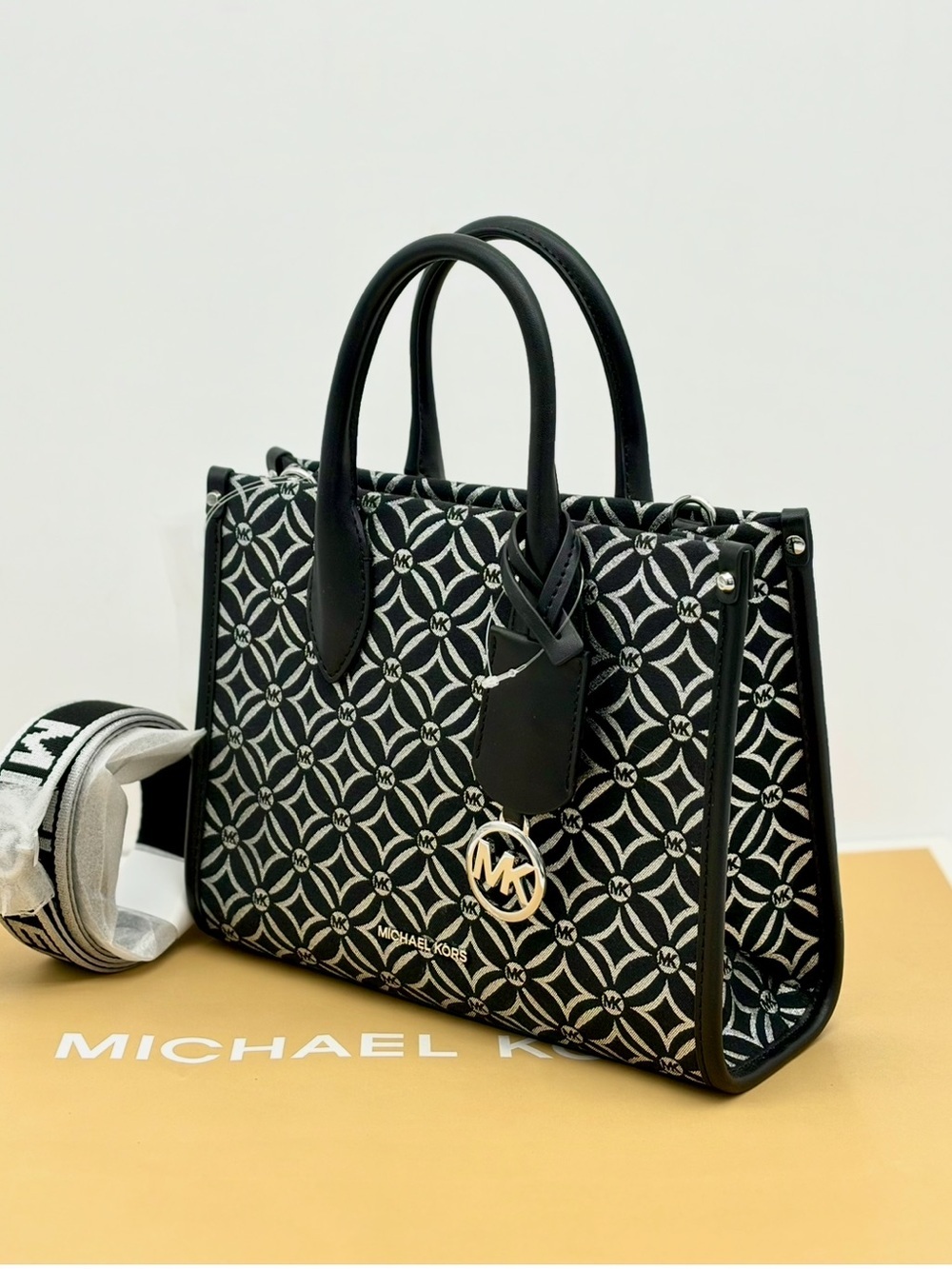 Michael Kors Mirella Small Satchel Tote Crossbody Bag